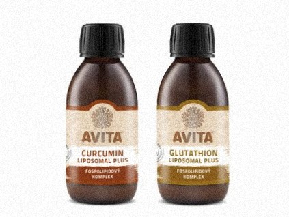 Lipozomalny Glutathion a Kurkumin detox plus