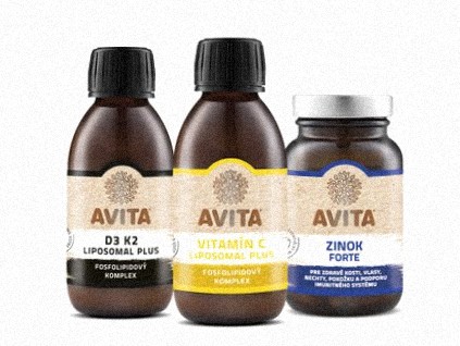 Vitaminy C D3 zinok podpora imunity