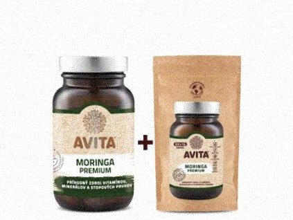 Balicek startovaci Moringa flasa + eko posilnenie imunitného systému